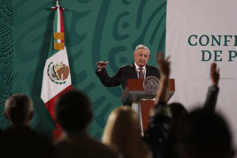 AMLO en conferencia de prensa matutina