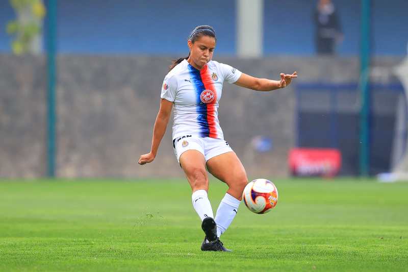 Jaqueline Rodríguez en partido