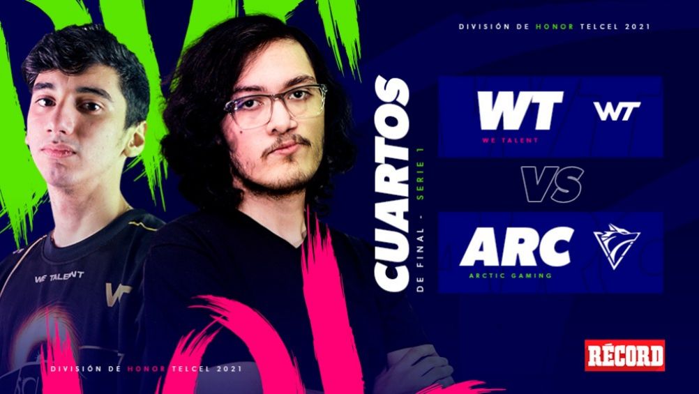 We Talent y Arctic Gaming se enfrentan en Cuartos de Final