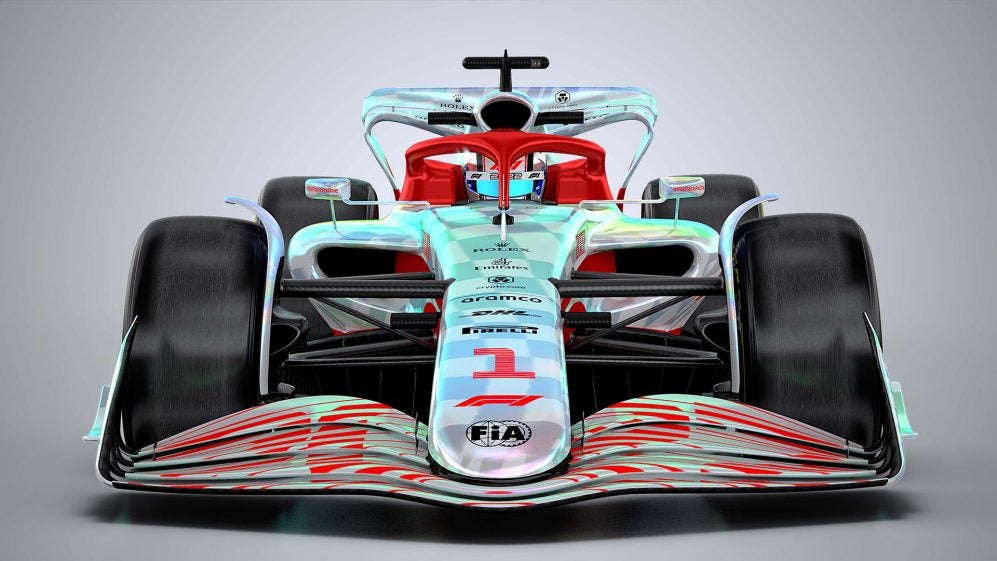 Imagen del automóvil de F1 2022