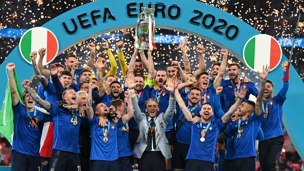 Italia festeja el título de la Eurocopa 2020