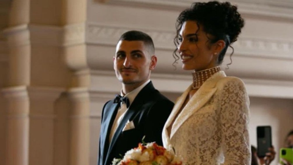 Verratti y Jessica Aidi contraen nupcias en París