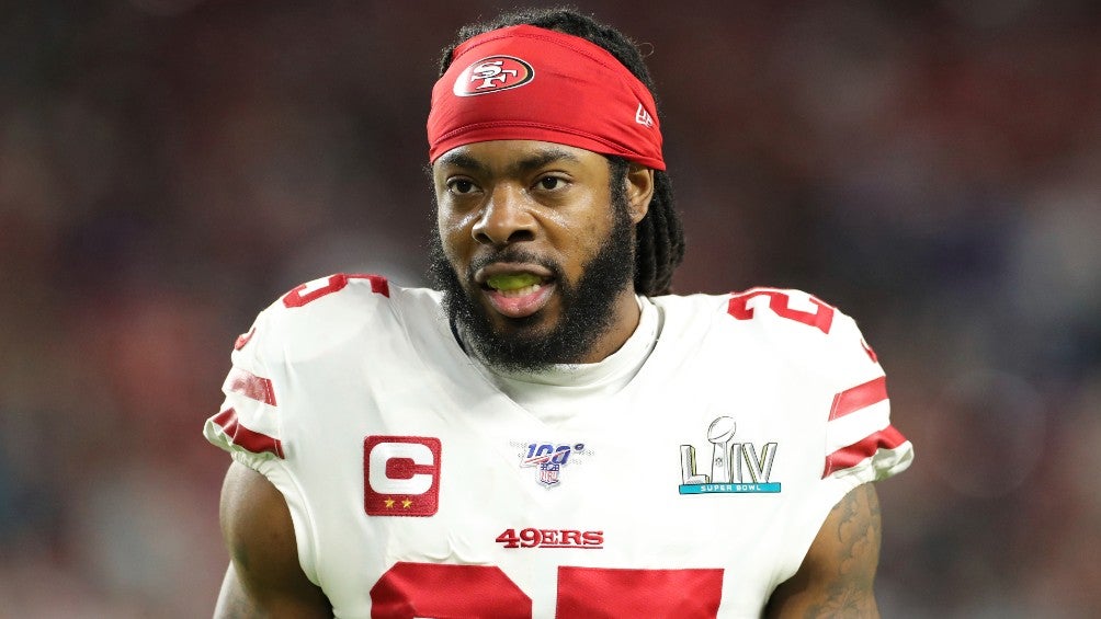 Richard Sherman con los 49ers de San Francisco 