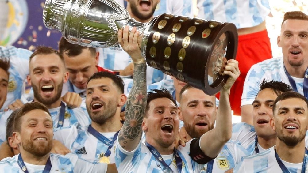 Messi con la Copa América 