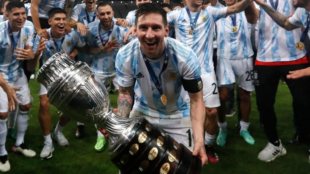 Messi con la Copa América 