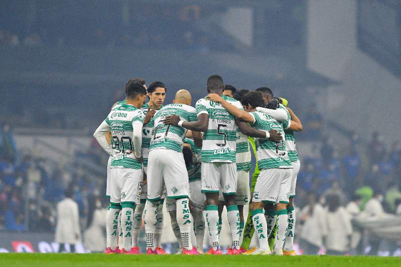 Santos antes de un partido