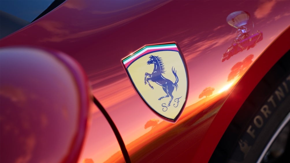 Ferrari 296 GTB que estará en Fortnite