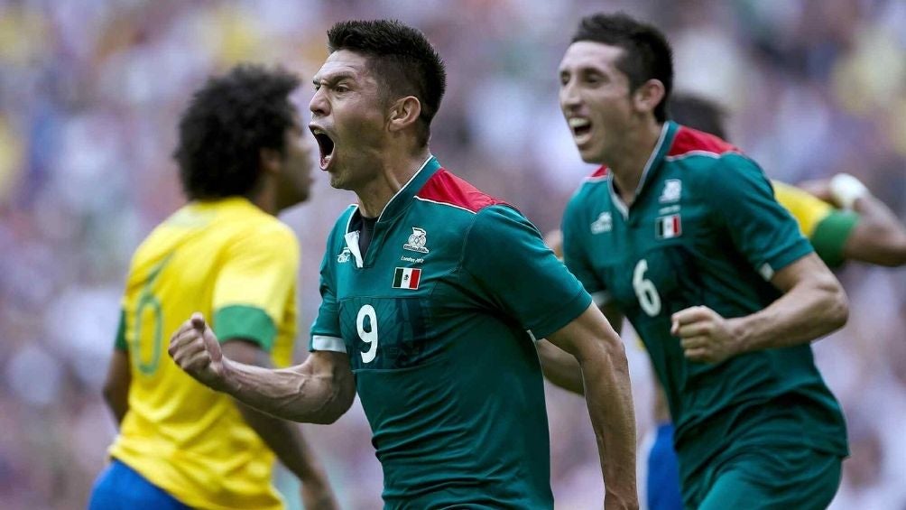 Oribe Peralta en Londres 2012