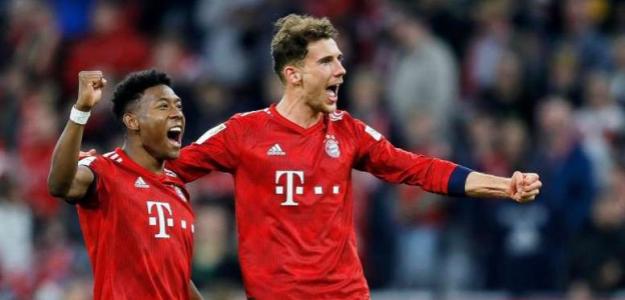 David Alaba y León Goretzka