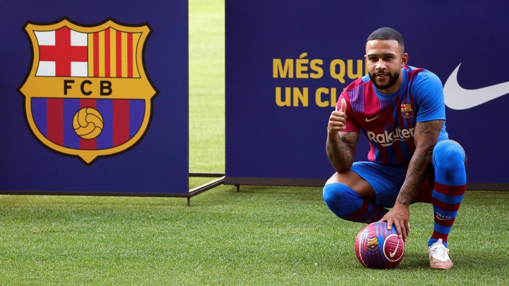 Memphis Depay, durante presentación con Barcelona: 'Es un día con el que soñé desde niño'