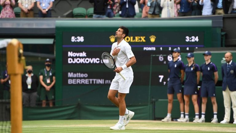 Novak Djokovic ganó su vigésimo Grand Slam