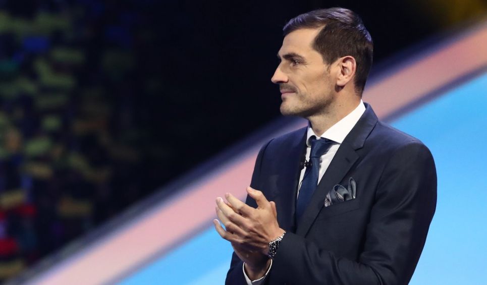 Iker Casillas en presentación 