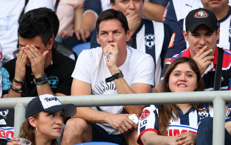 Guille Franco presentación con Rayados