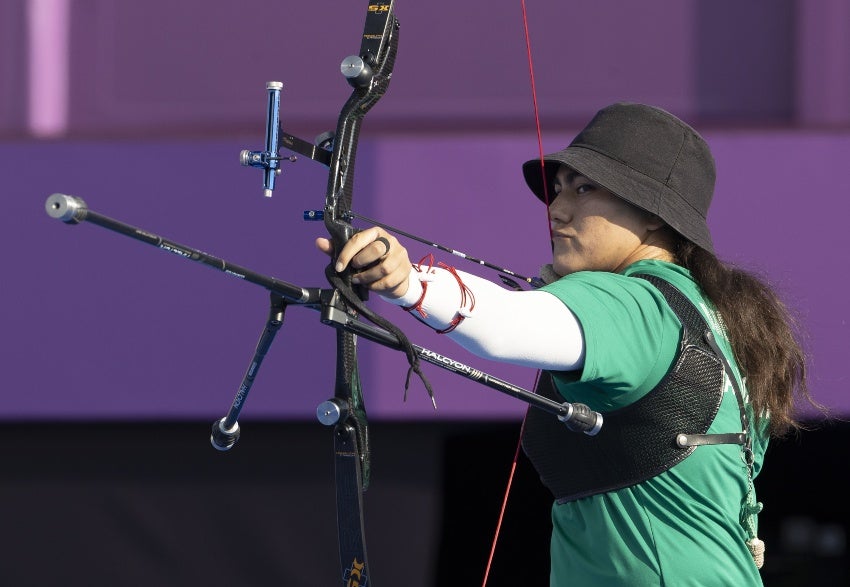 Alejandra Valencia en los Juegos Olímpicos de Tokio 2020