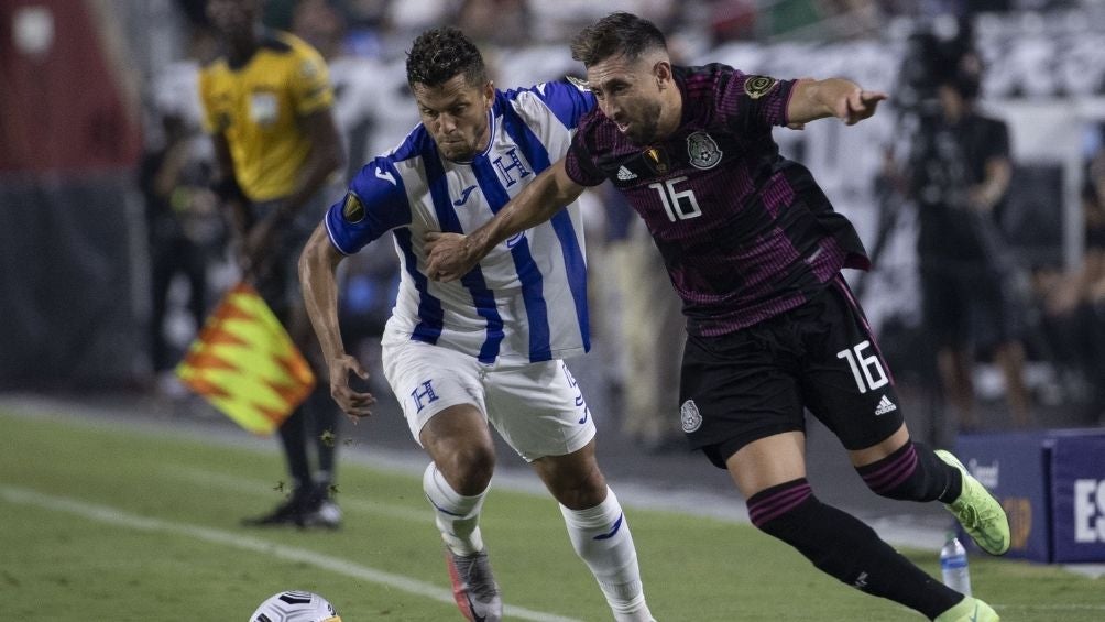 HH en el juego vs Honduras 