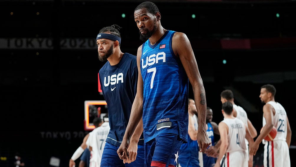 Tokio 2020: Estados Unidos cayó ante Francia en su debut olímpico en basquetbol