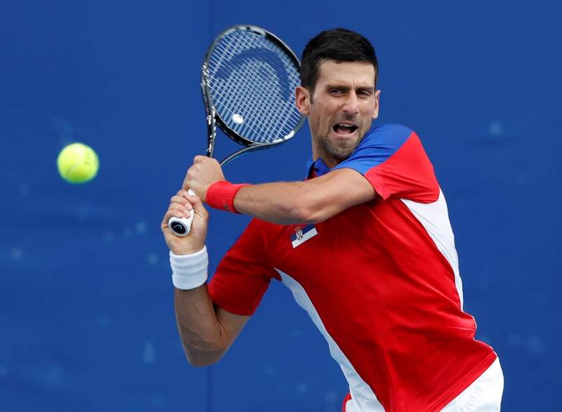 Djokovic en competencia