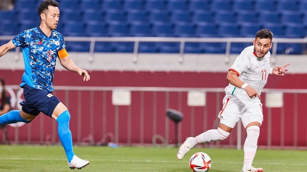 Alexis Vega con la Selección olímpica