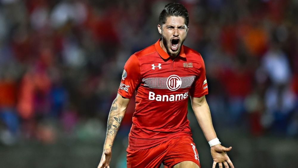 Diego Gama como jugador del Toluca