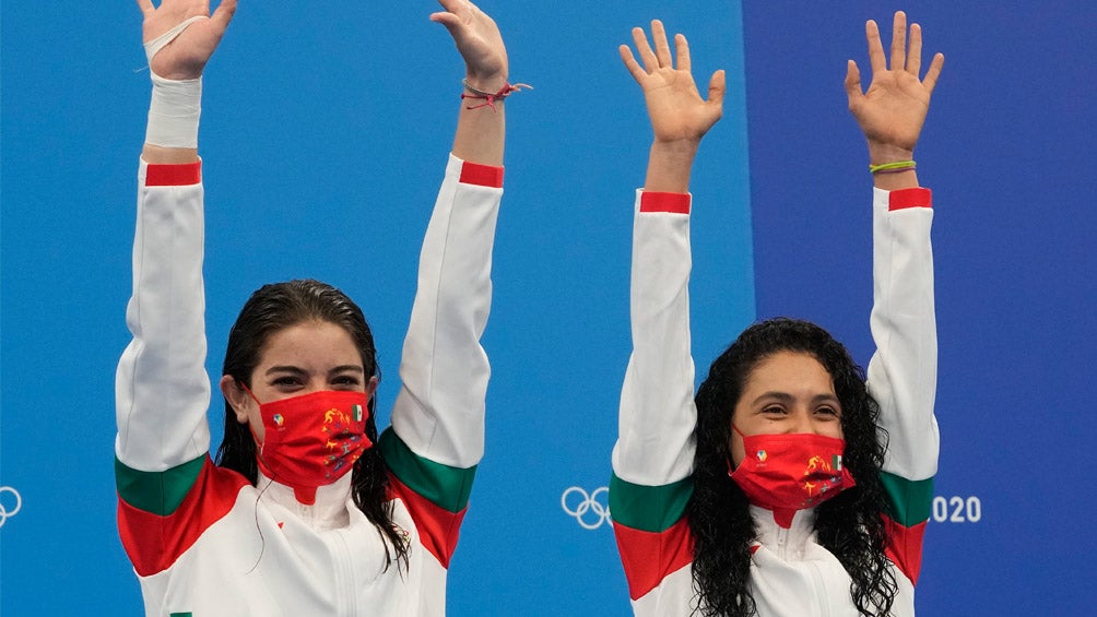 Alejandra Orozco y Gabriela Agúndez festejan tras competencia 