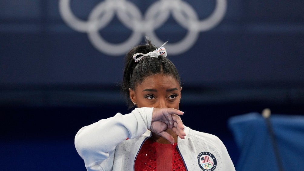 Simone Biles en los Juegos Olímpicos de Tokio 2020