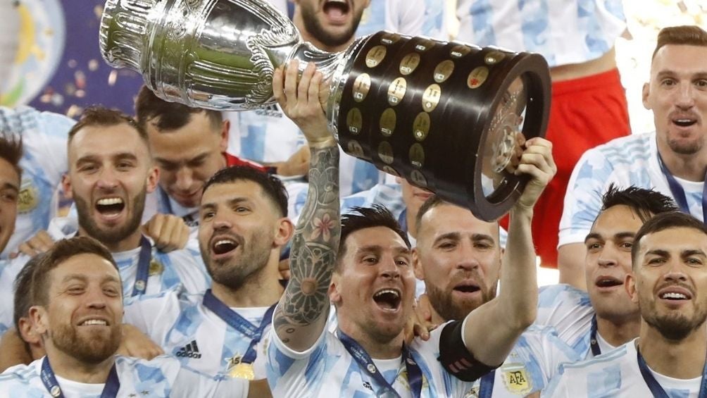 Messi con la Copa América 