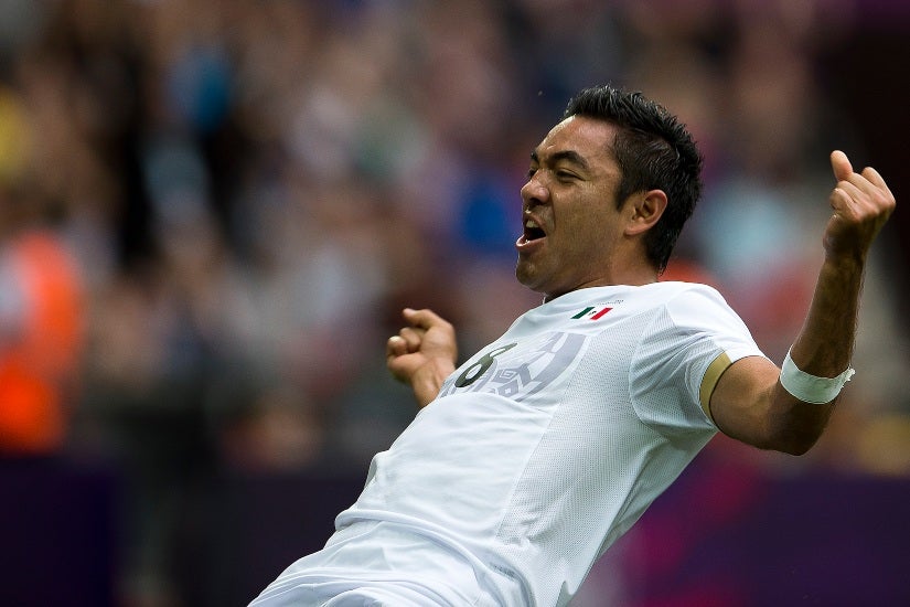 Marco Fabián en los Juegos Olímpicos de Londres 2012