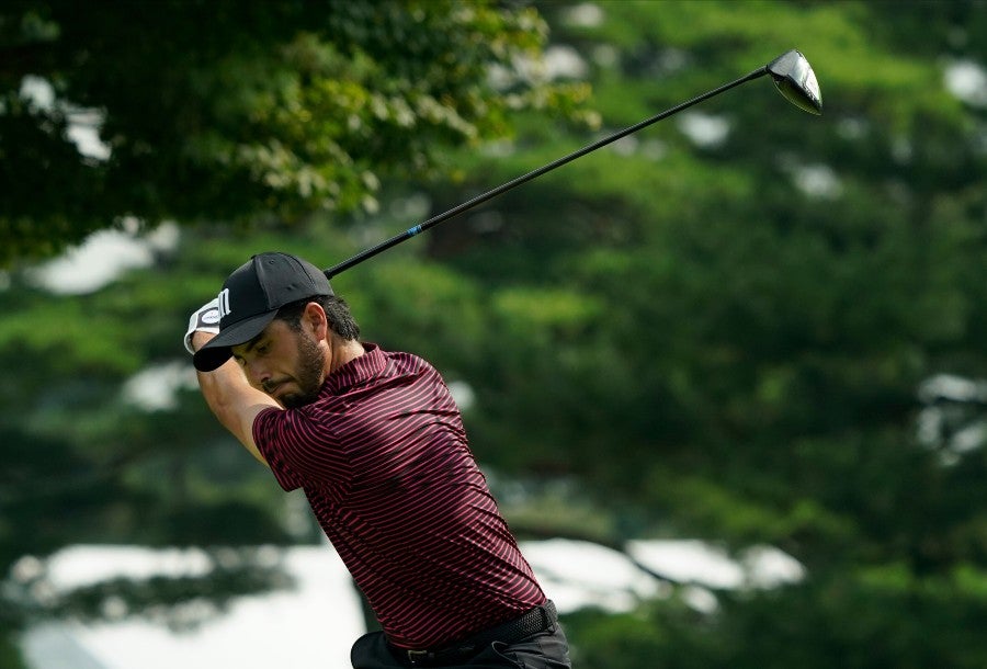 Abraham Ancer en su debut en Tokio 2020