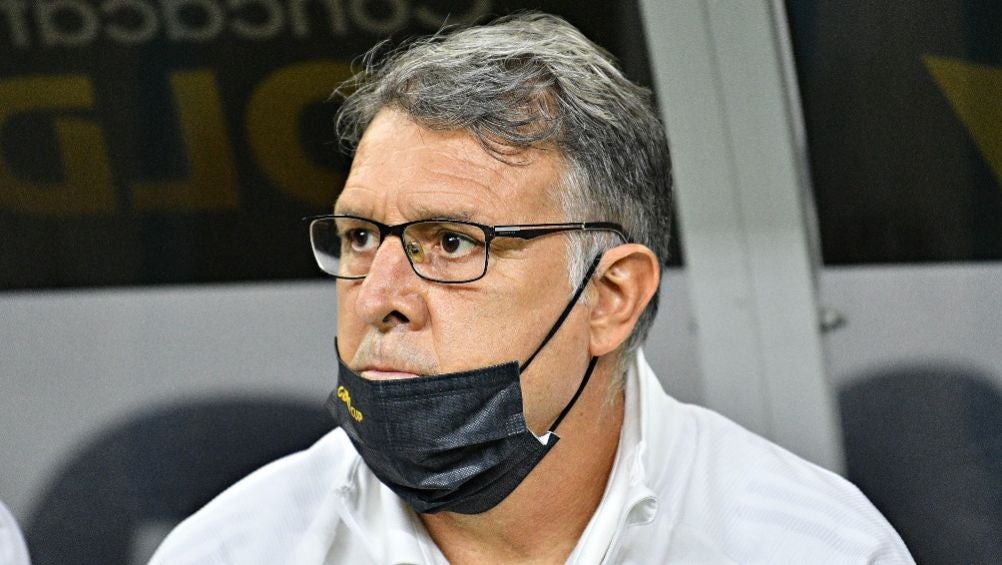 Gerardo Martino en el duelo entre México y Canadá