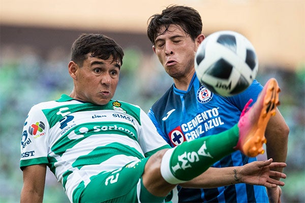 La intensidad en el Santos vs Cruz Azul