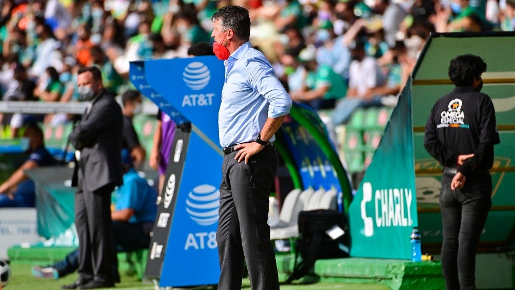 Robert Dante Siboldi en derrota vs León