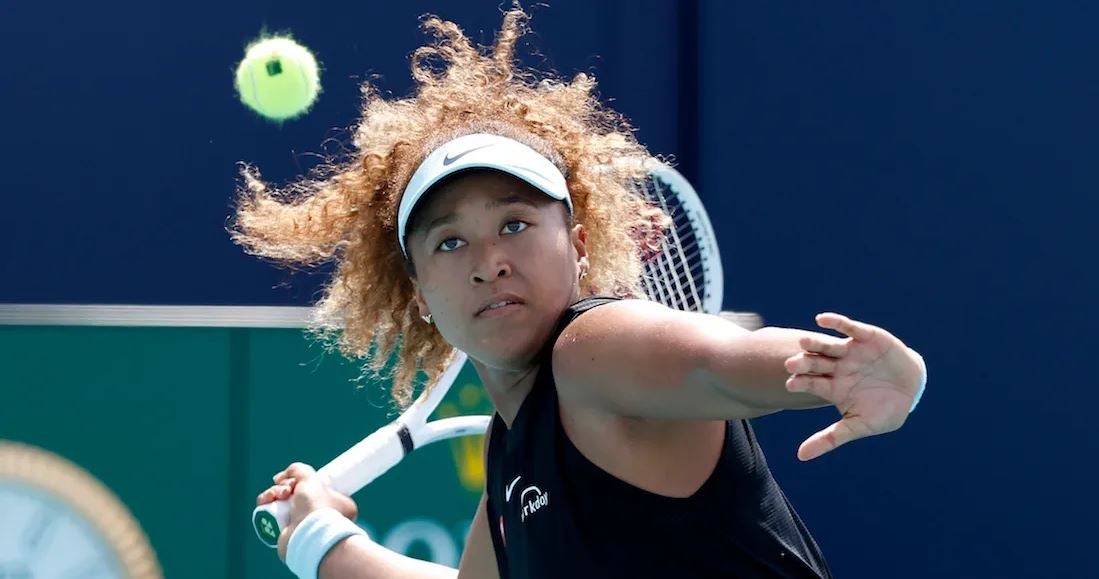 La tenista japonesa Naomi Osaka