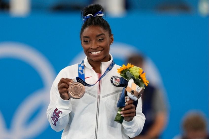 Simone Biles se quedó con el bronce 