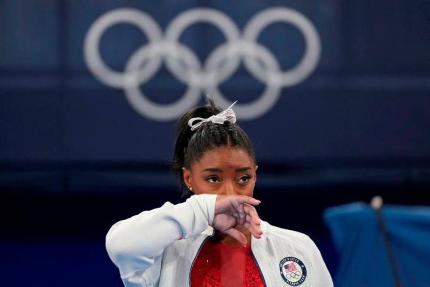 Simone Biles en los Juegos Olímpicos