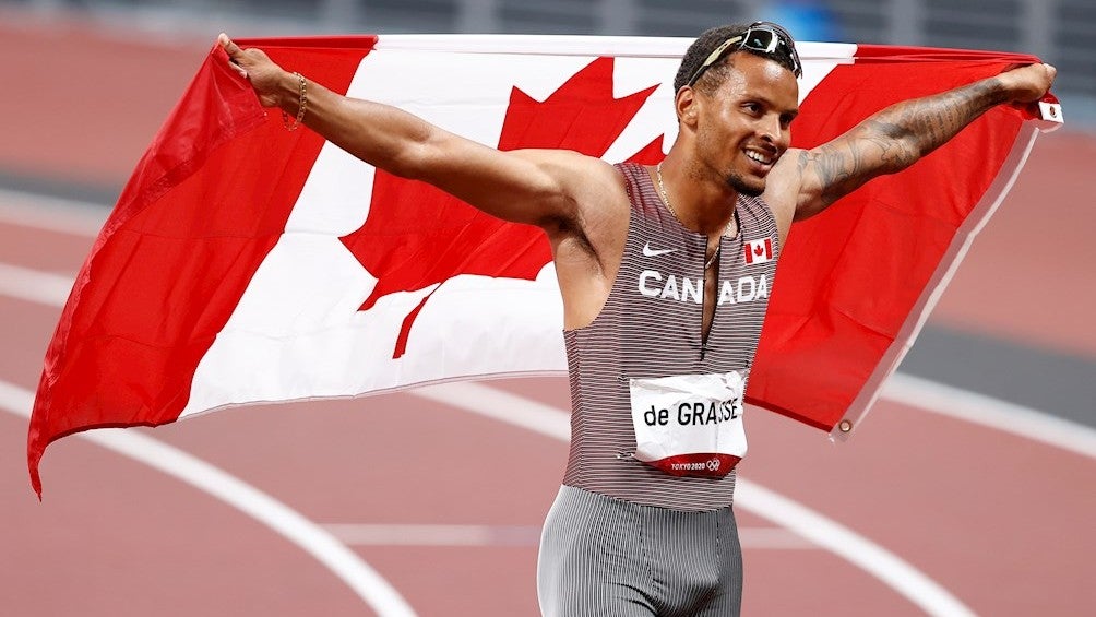 Andre de Grasse se llevó el oro y los 200 metros