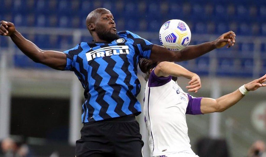 Lukaku en juego de la Serie A