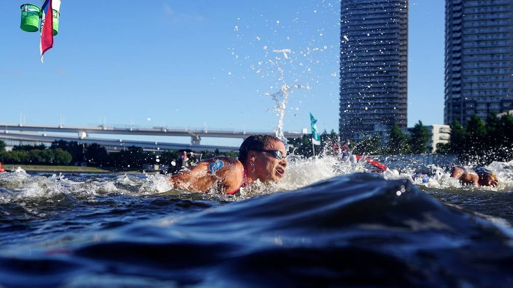 Tokio 2020: Daniel Delgadillo queda entre los primeros 20 lugares de natación en agua abierta