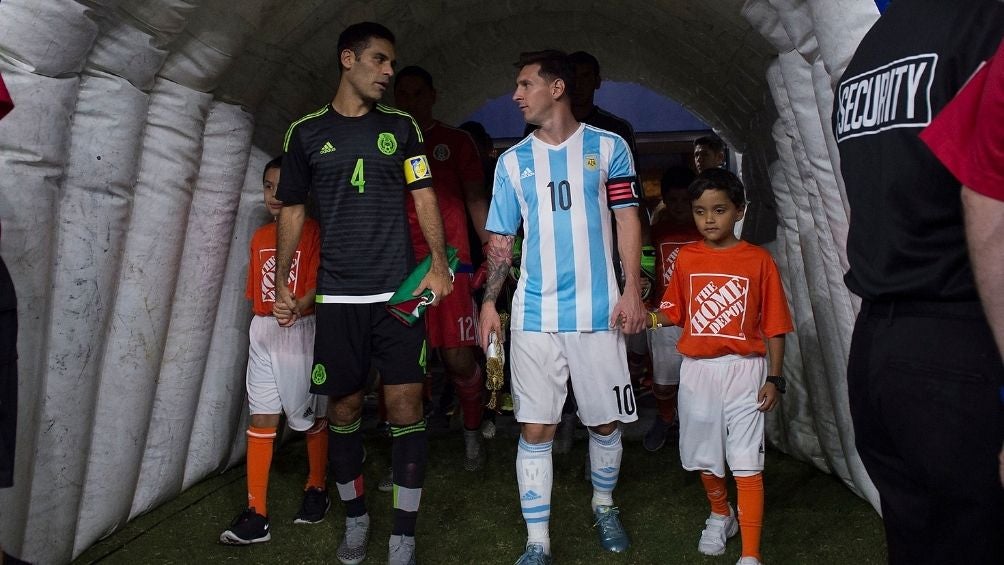 Márquez y Messi con sus selecciones 