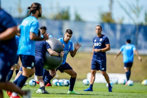 Porto en entrenamiento