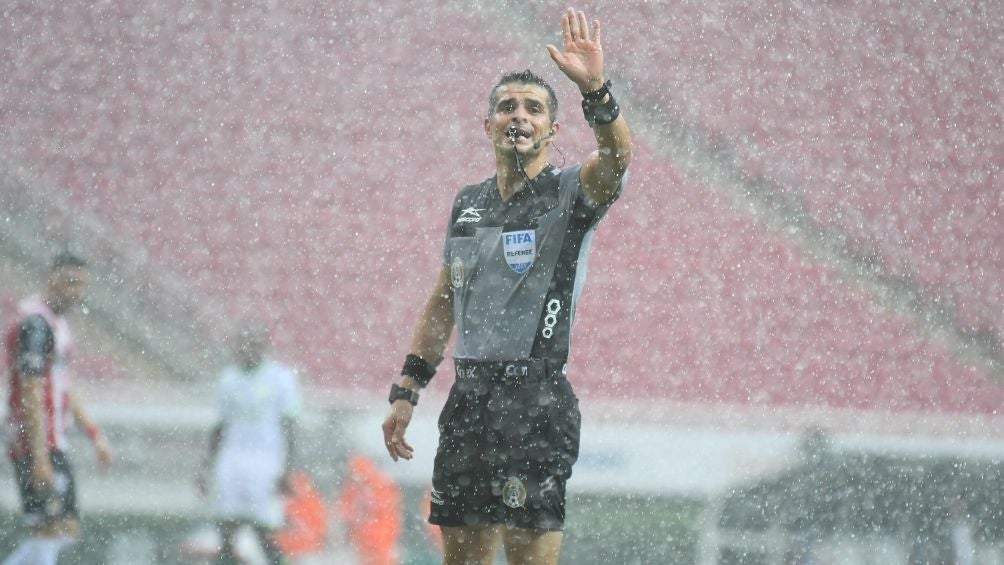 Hernández durante el partido