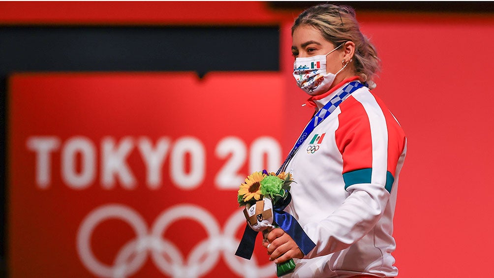 Aremi Fuentes tras su podio en Tokio 2020