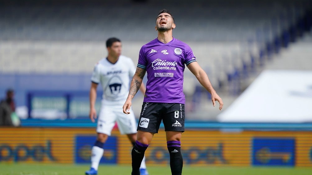 Mario Osuna durante un partido con Mazatlán