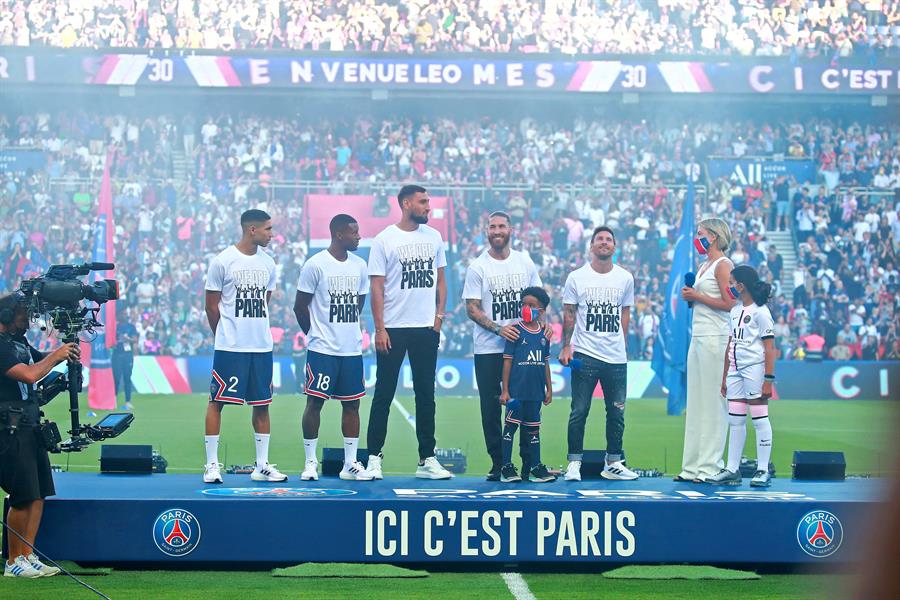 Presentación de los refuerzos del PSG