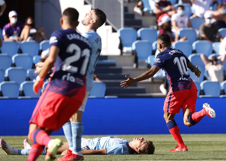 Ángel Correa fue la figura del partido con un doblete