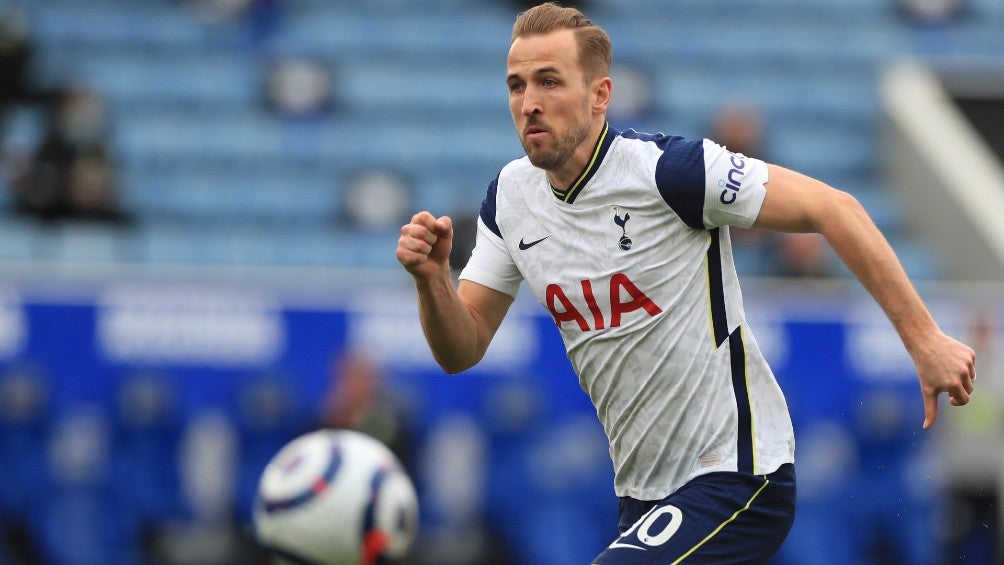 Harry Kane en acción con los Spurs