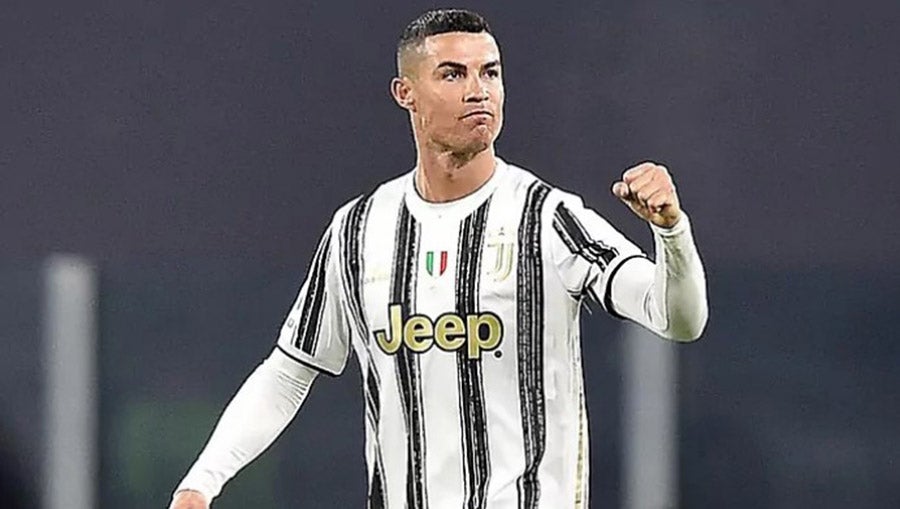 Cristiano con la Juve 