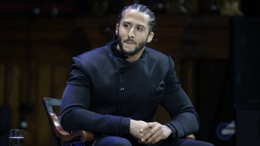 Colin Kaepernick en un evento