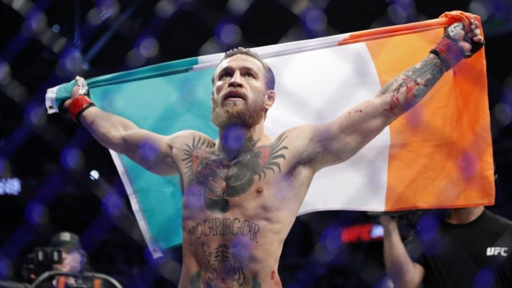 Conor McGregor tras un combate