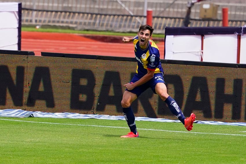 Unai Bilbao en un partido del Atlético de San Luis