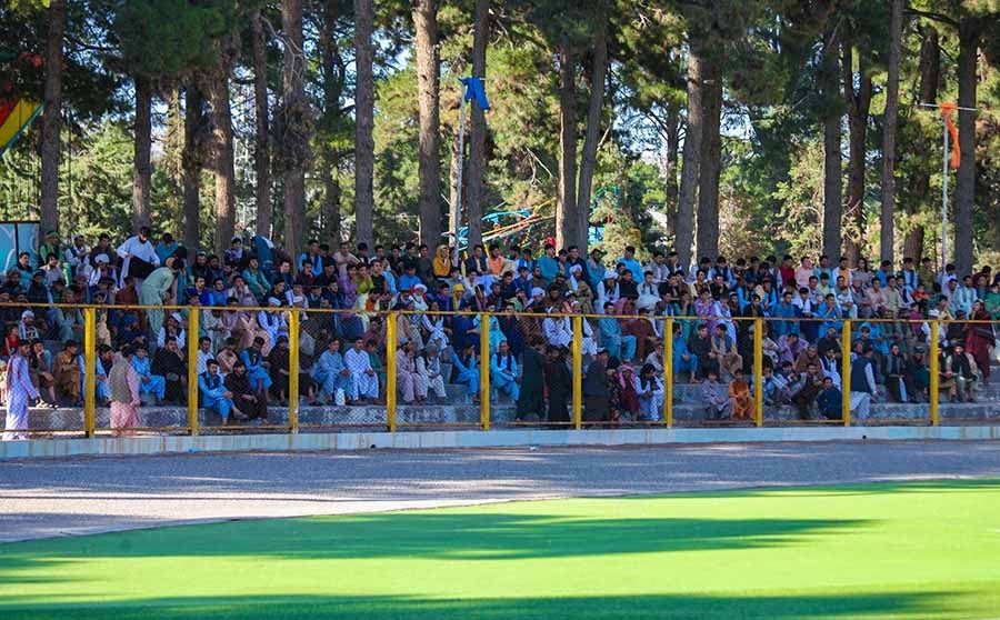 Aficionados atestiguaron la Final en Afganistán